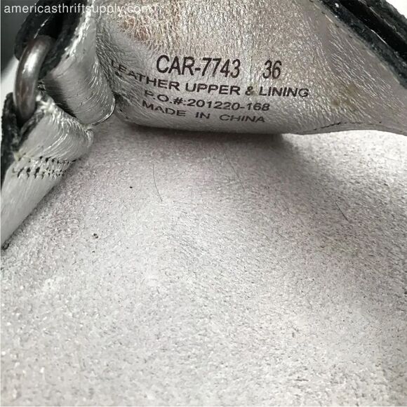 Alegria Womens Leather Carina Chromatic Thong Sandals Size 36 5.5 - Picture 7 of 8